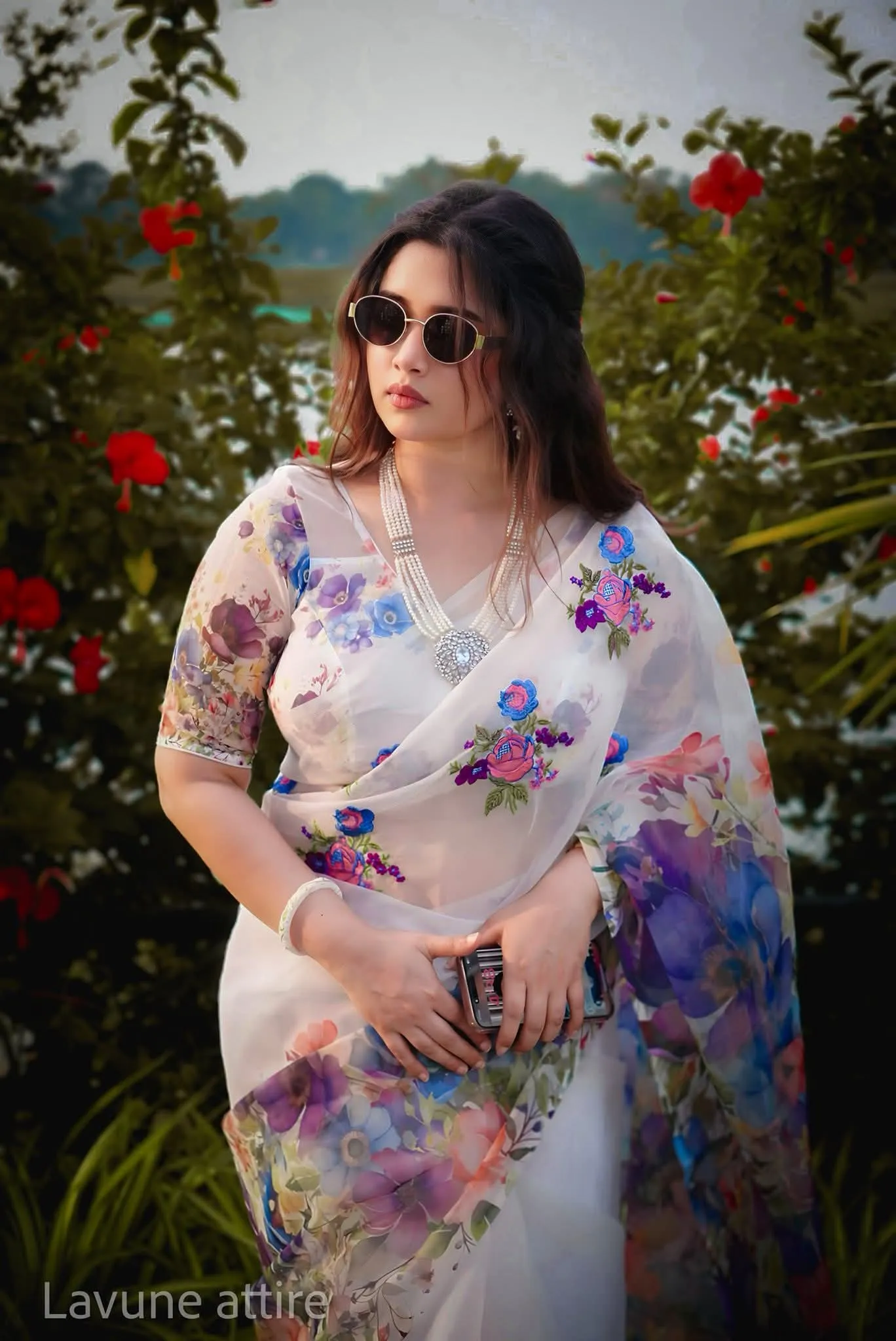Chanderi silk sharee
