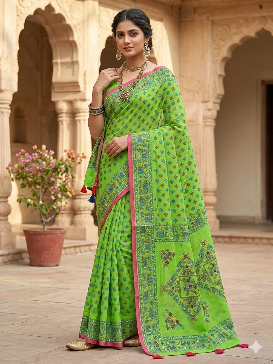 Tangail Batik Sharee