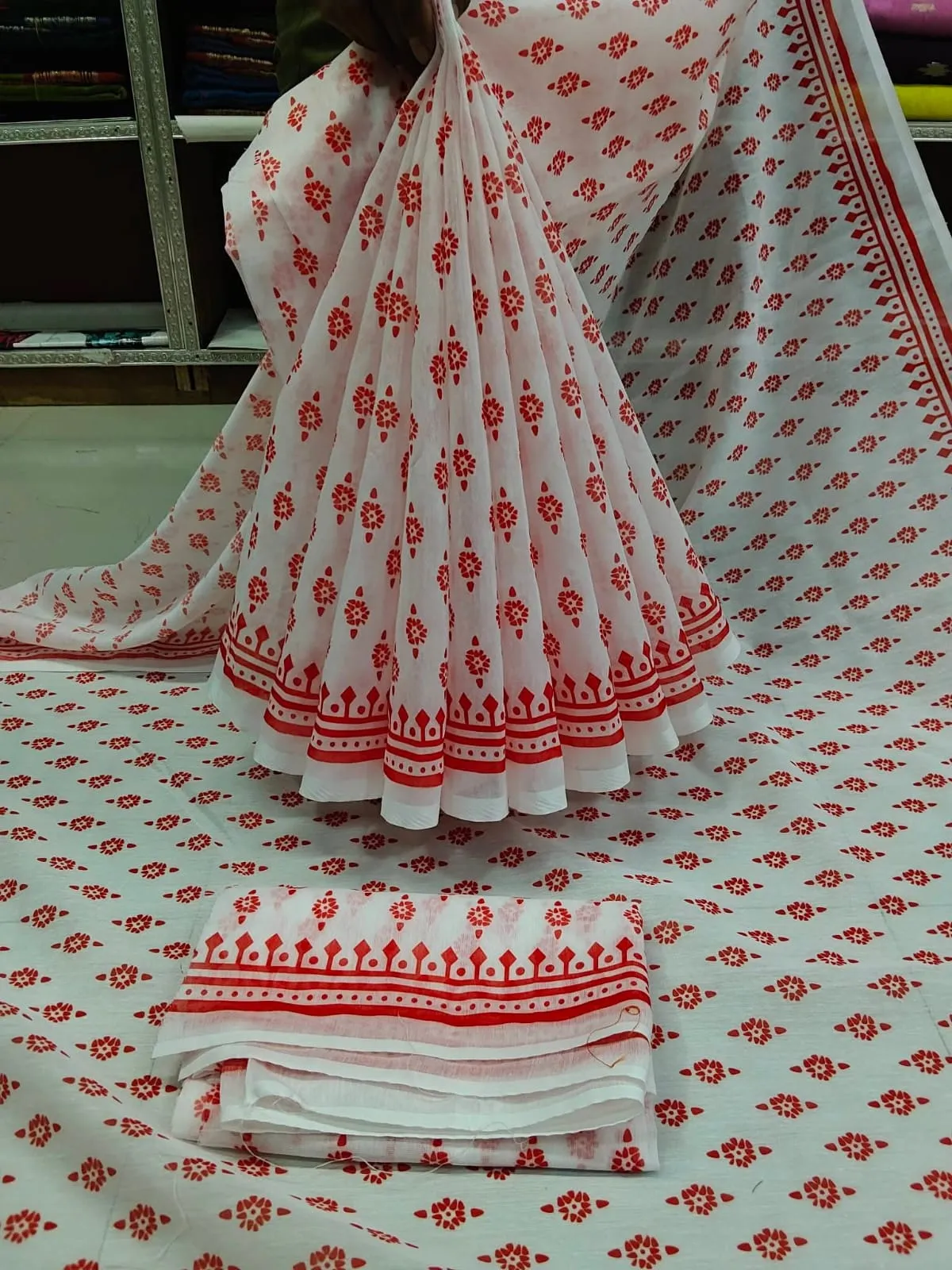 Chanderi silk sharee