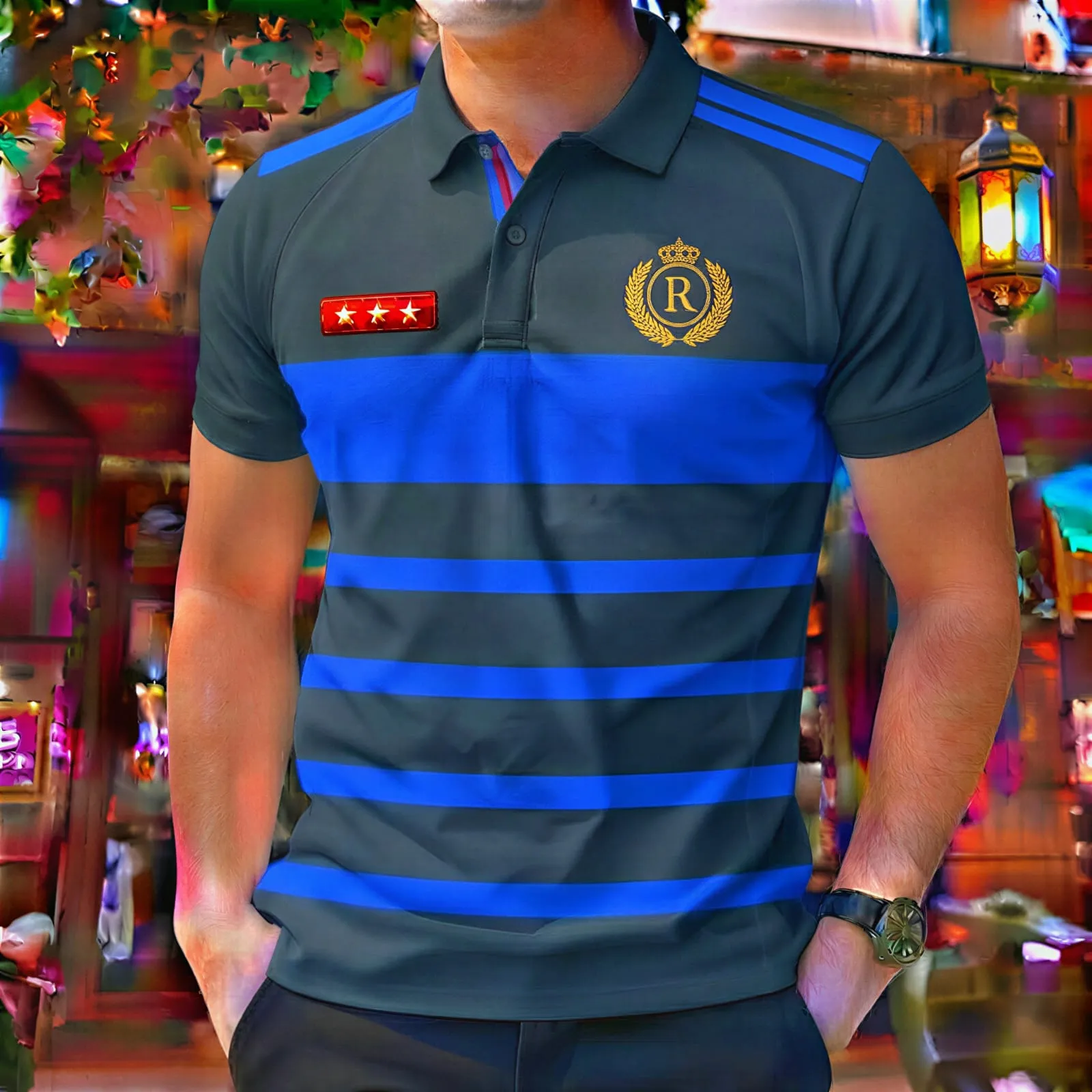 Stylist Casual Polo Shirt For Men