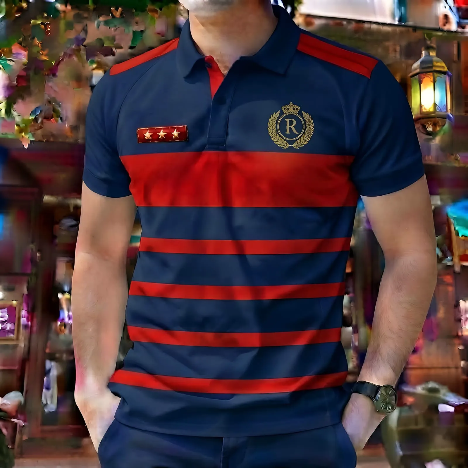 Stylist Casual Polo Shirt For Men