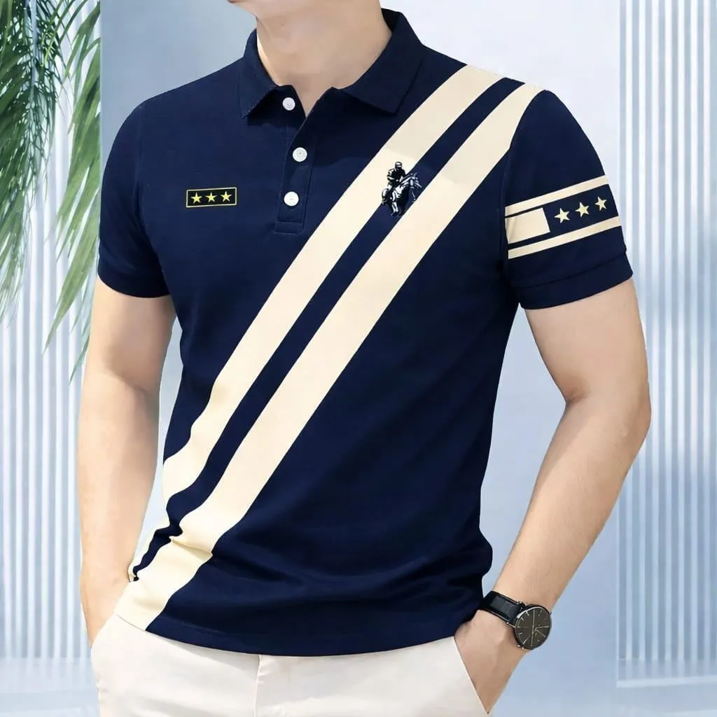 Stylist Casual Polo Shirt For Men