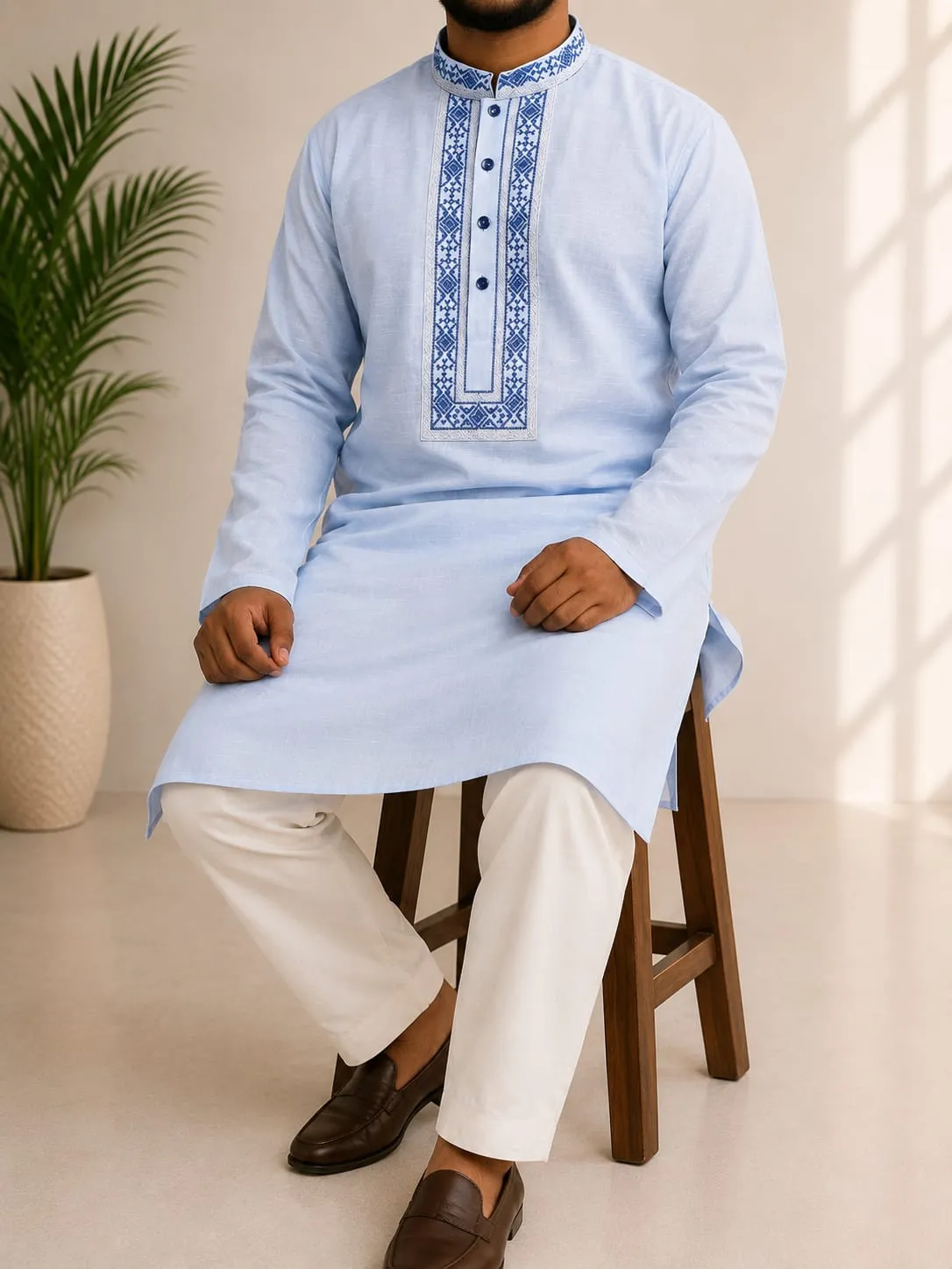 Embroidery Panjabi