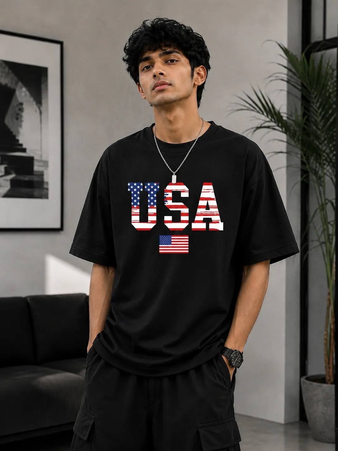 Premium Cotton Drop Shoulder Tshirt