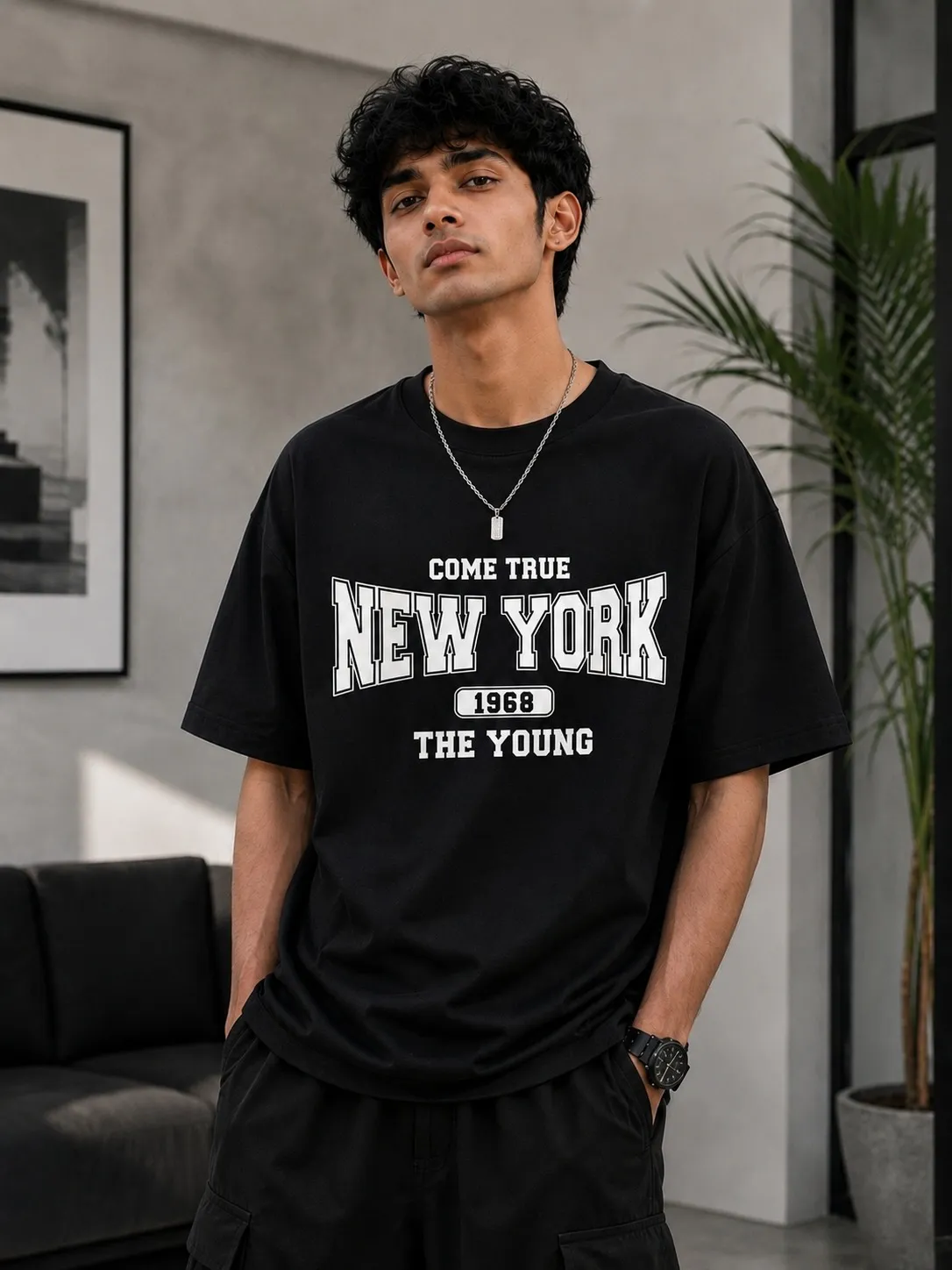 Premium Cotton Drop Shoulder Tshirt