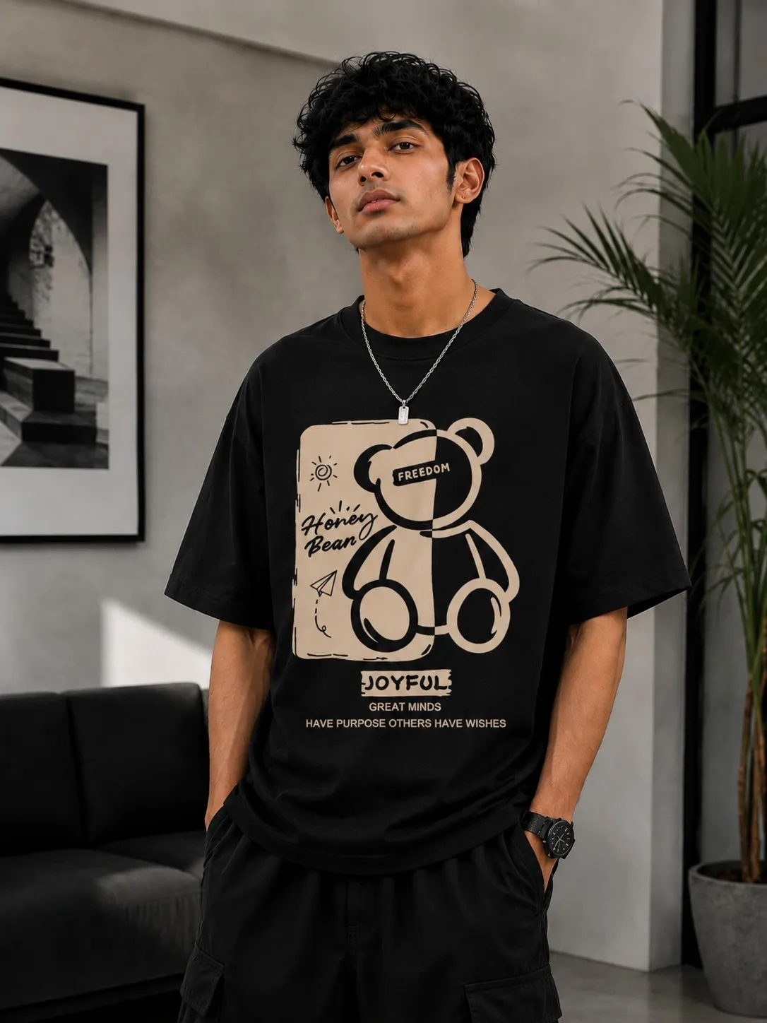 Premium Cotton Drop Shoulder Tshirt