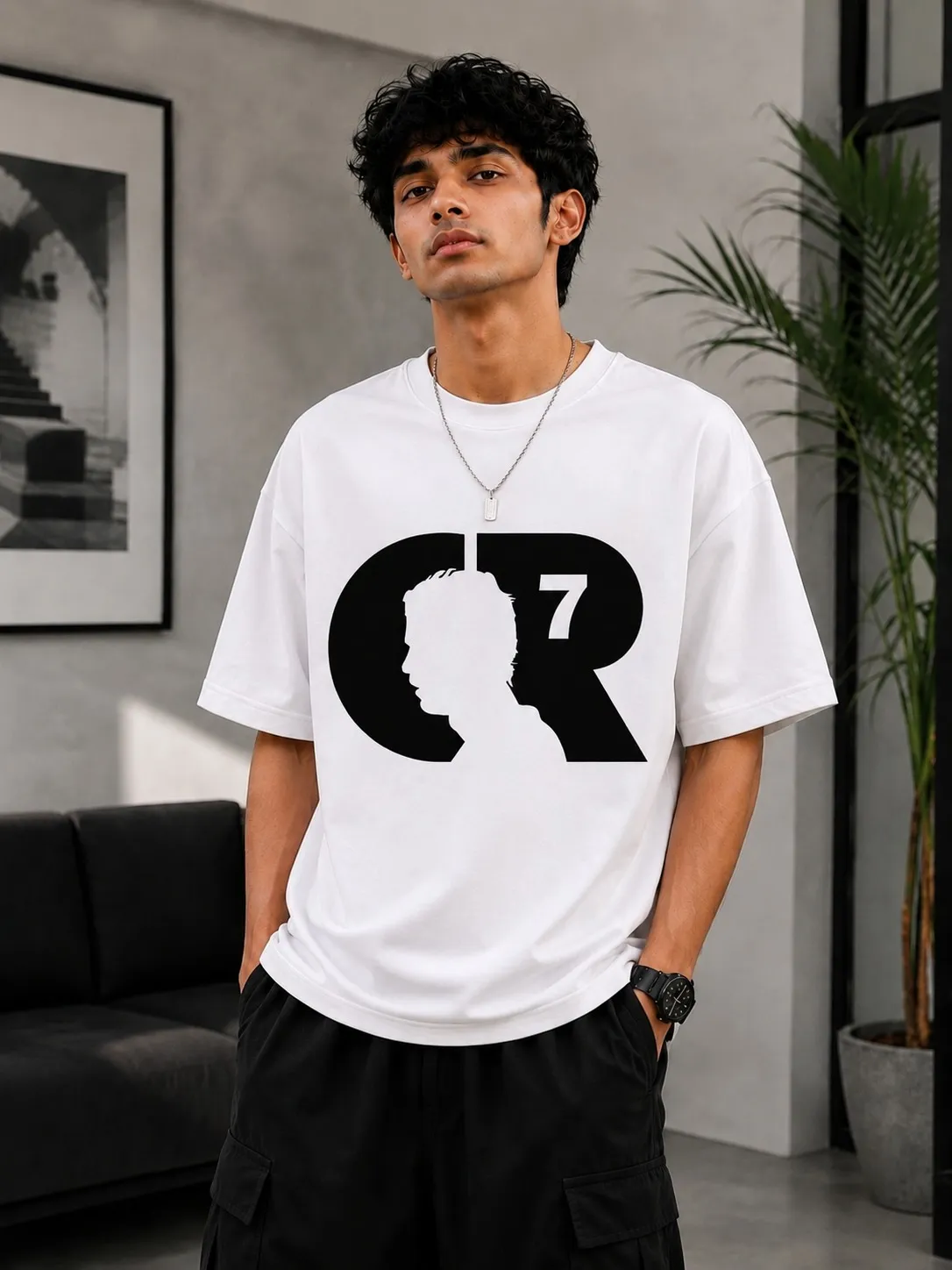 Premium Cotton Drop Shoulder Tshirt