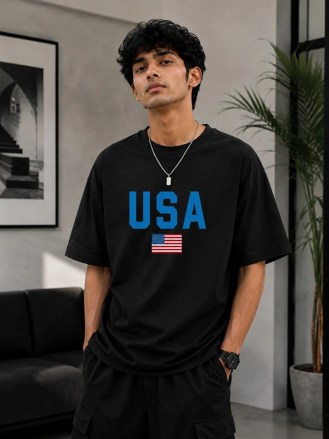 Premium Cotton Drop Shoulder Tshirt