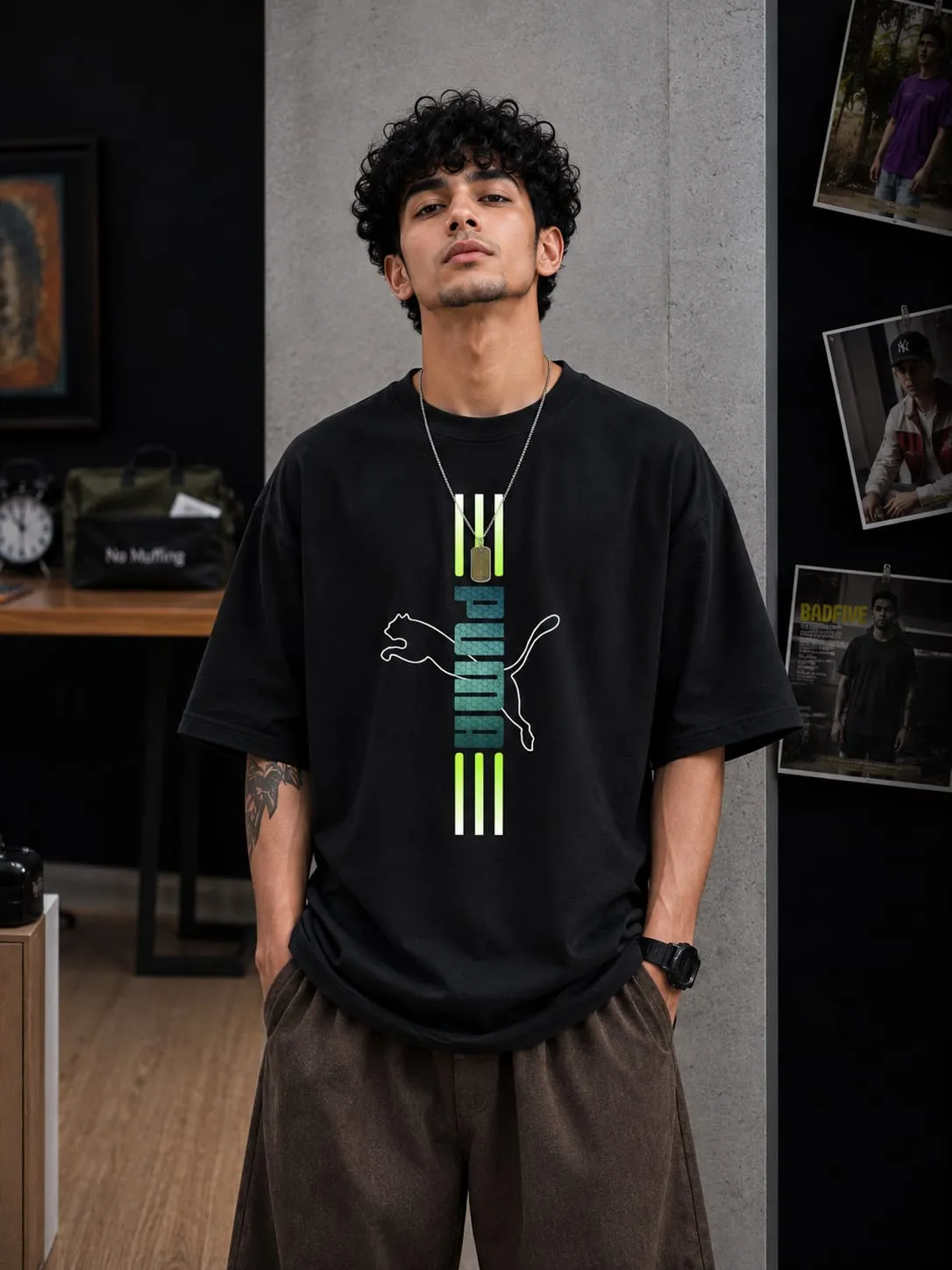 Premium Cotton Drop Shoulder Tshirt