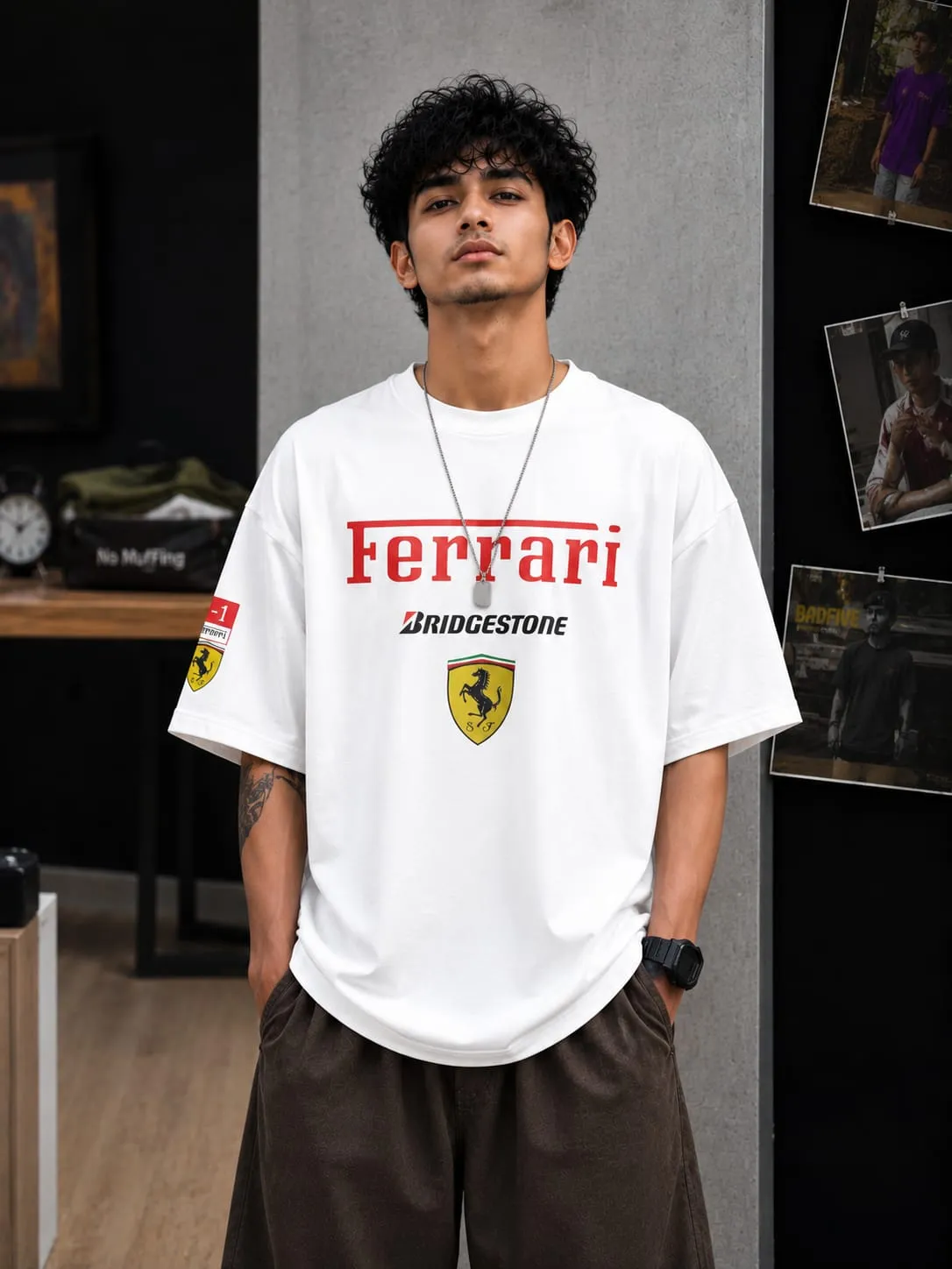 Premium Cotton Drop Shoulder Tshirt