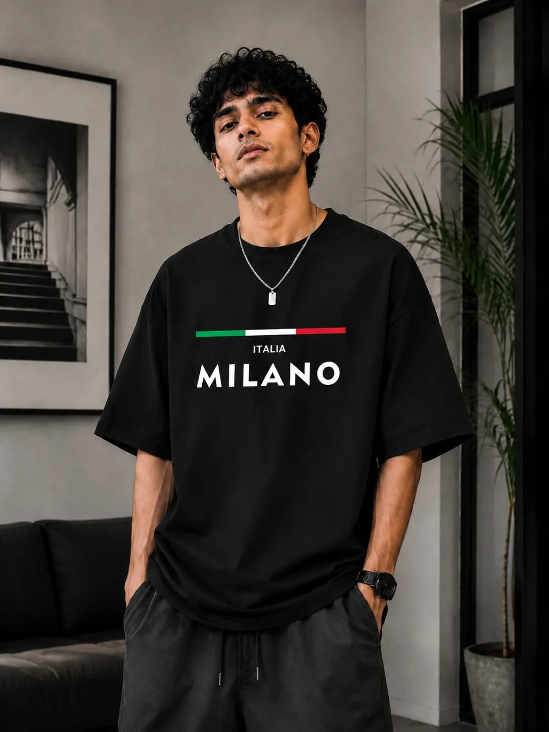 Premium Cotton Drop Shoulder Tshirt