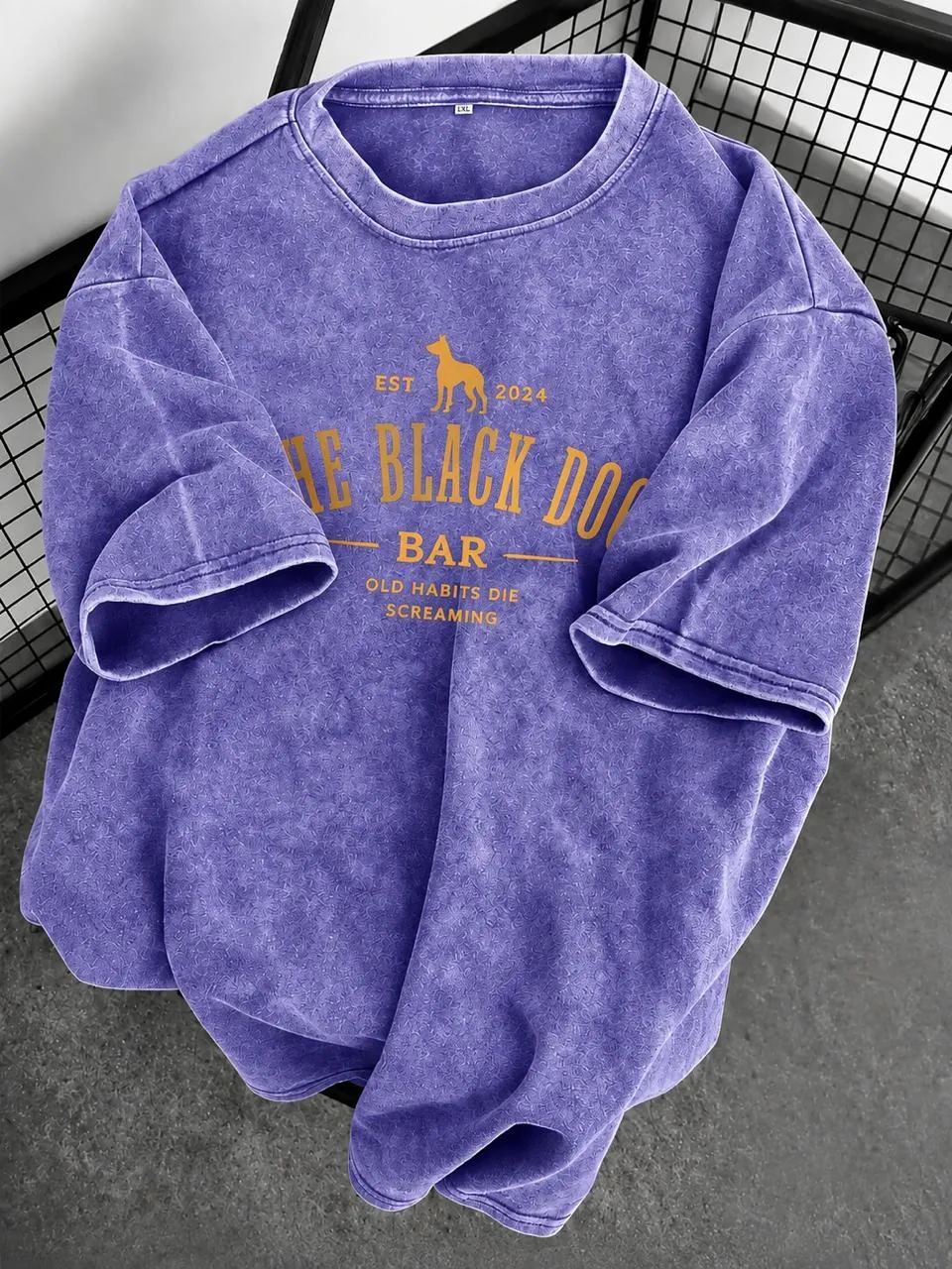 Premium Acid Wash Drop Shoulder TShirt