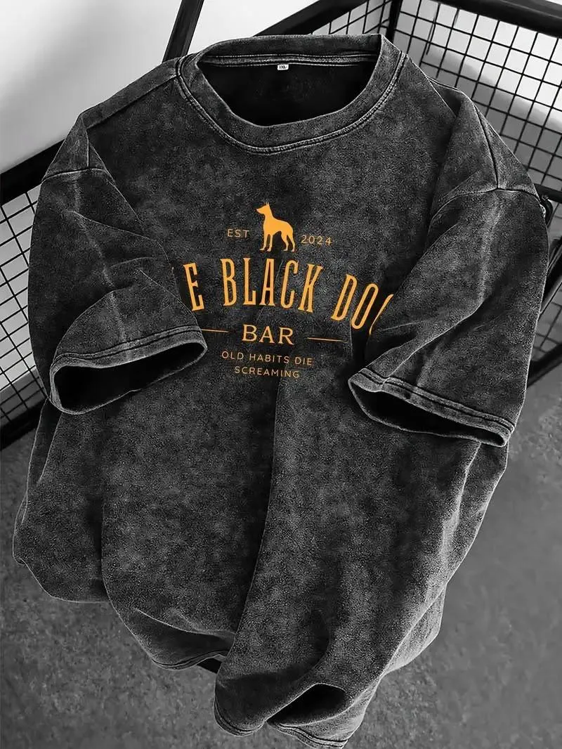 Premium Acid Wash Drop Shoulder TShirt