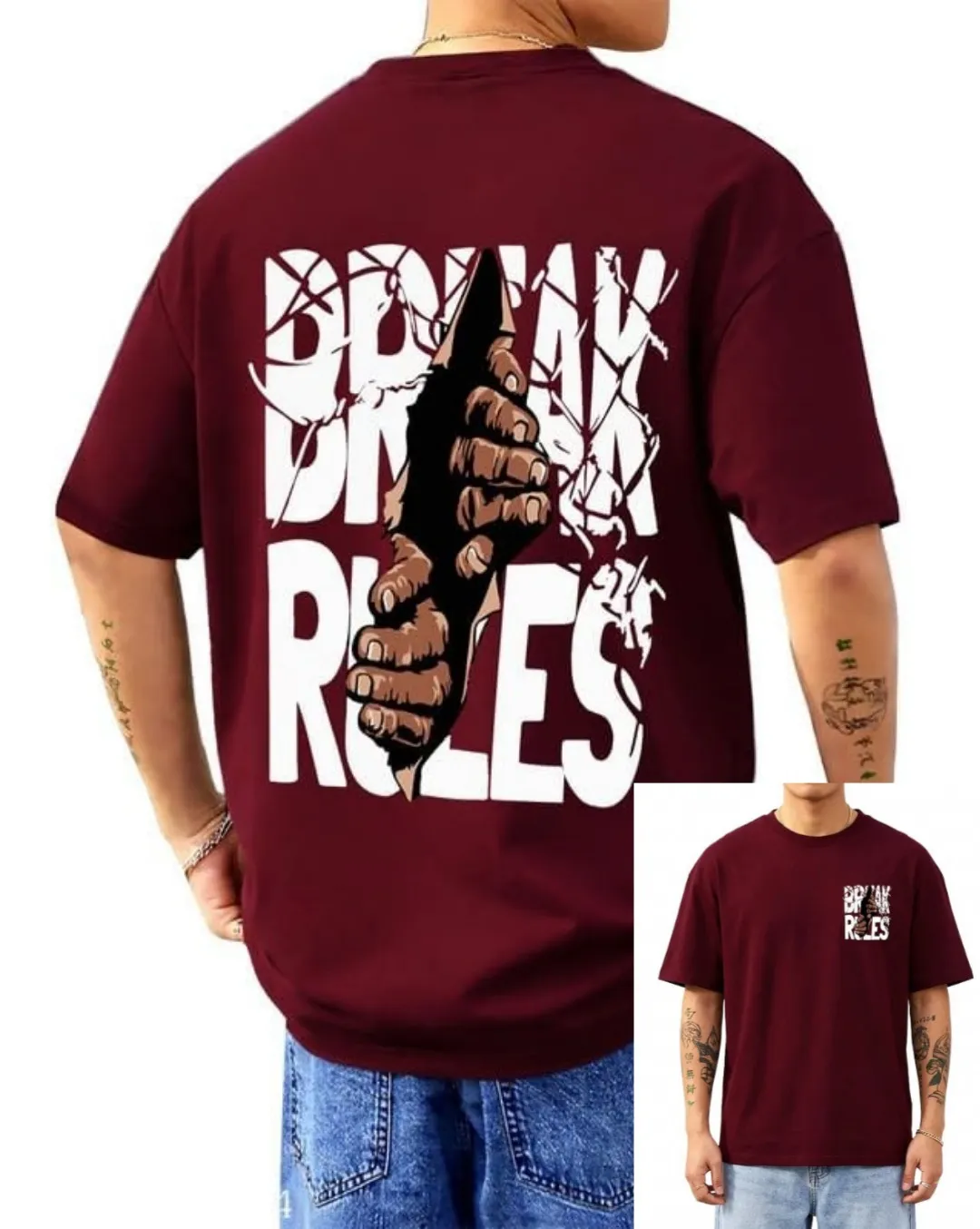 Stylish Drop Shoulder Tshirt