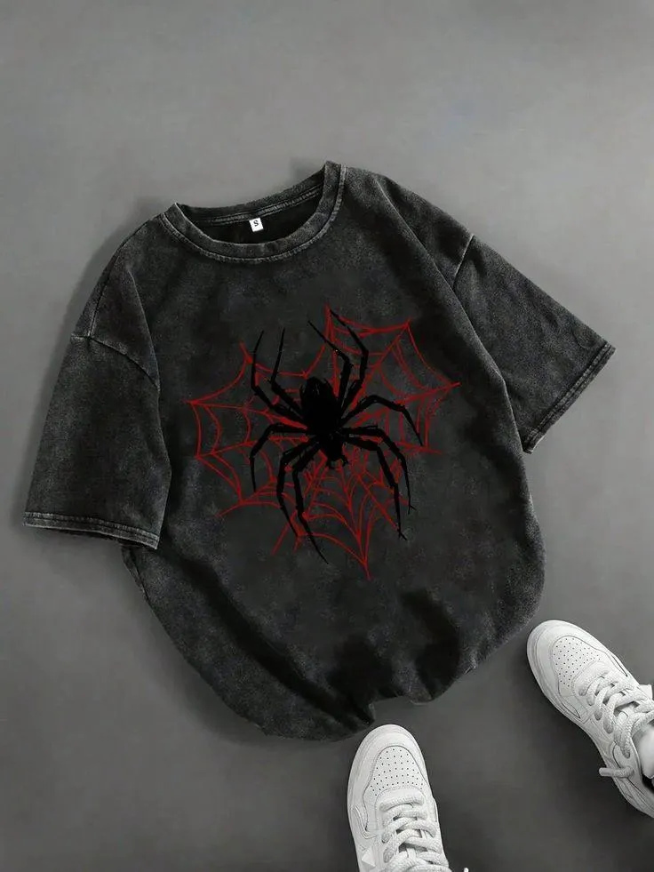 Premium Acid Wash Drop Shoulder T-Shirt