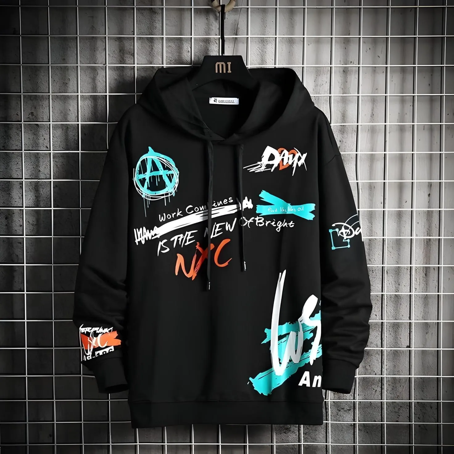 Drop Shoulder Hoodie for Men and Women