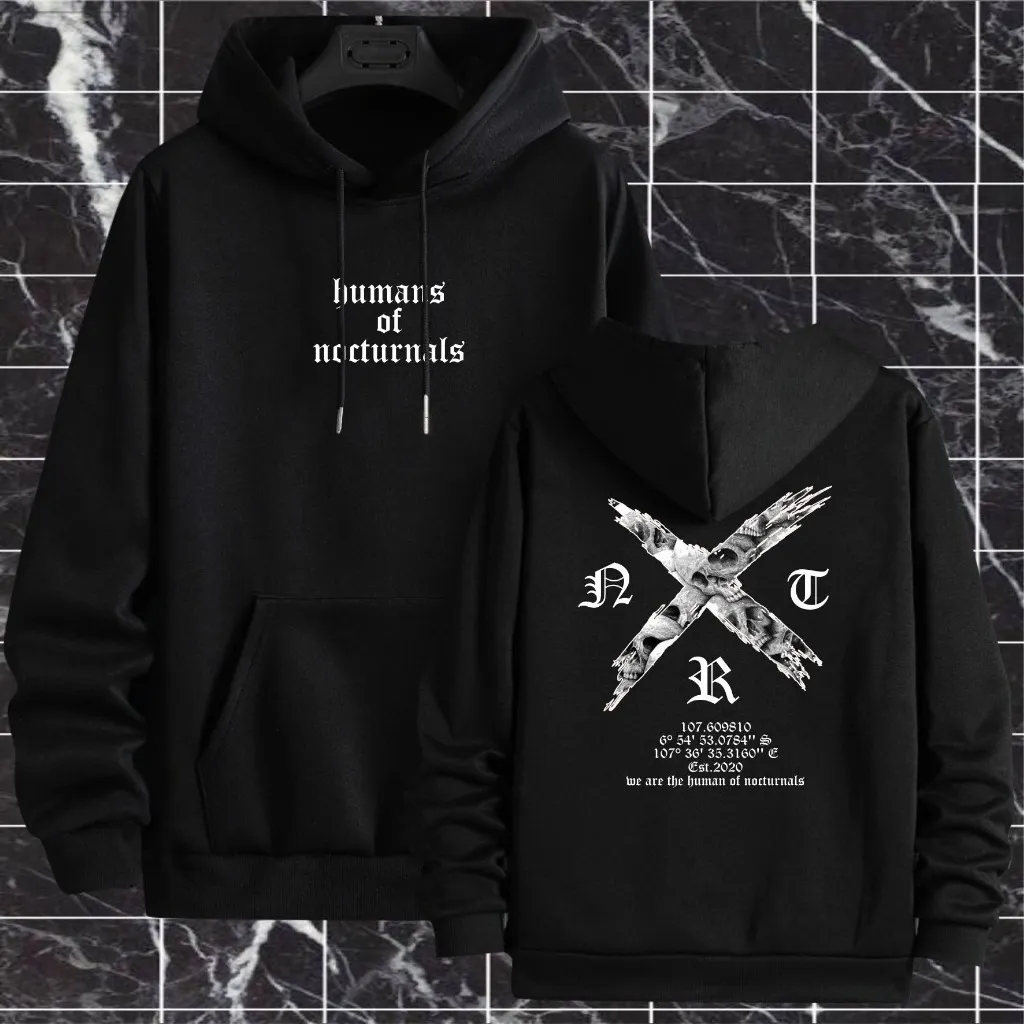 Drop Shoulder Hoodie for Men and Women