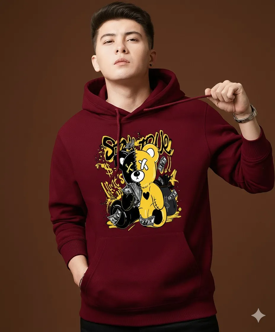 Drop Shoulder Hoodie for Men and Women