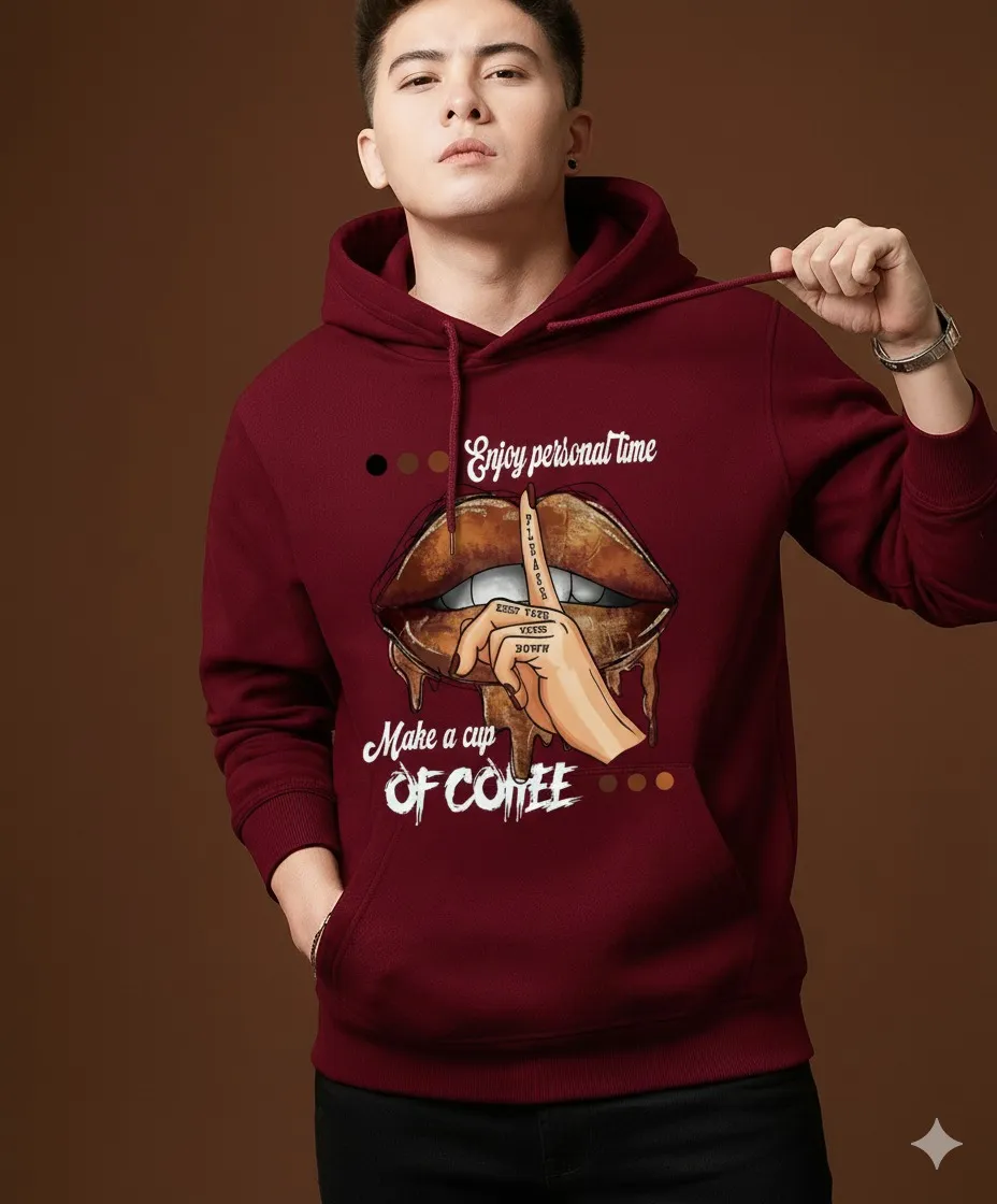 Drop Shoulder Hoodie for Men and Women