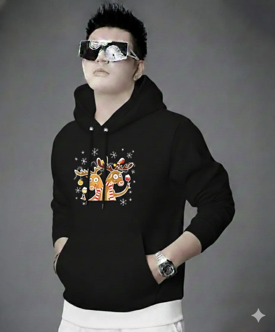 Drop Shoulder Hoodie for Men and Women