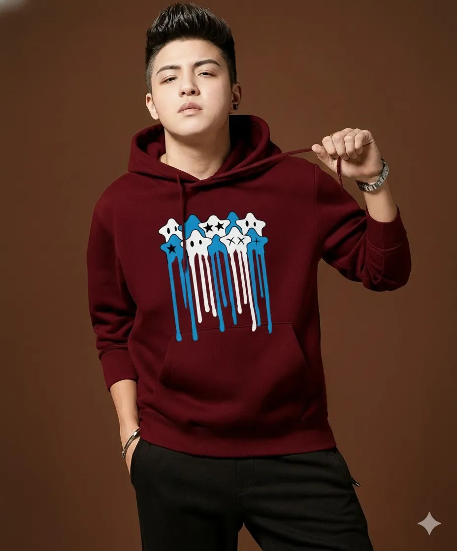 Drop Shoulder Hoodie for Men and Women