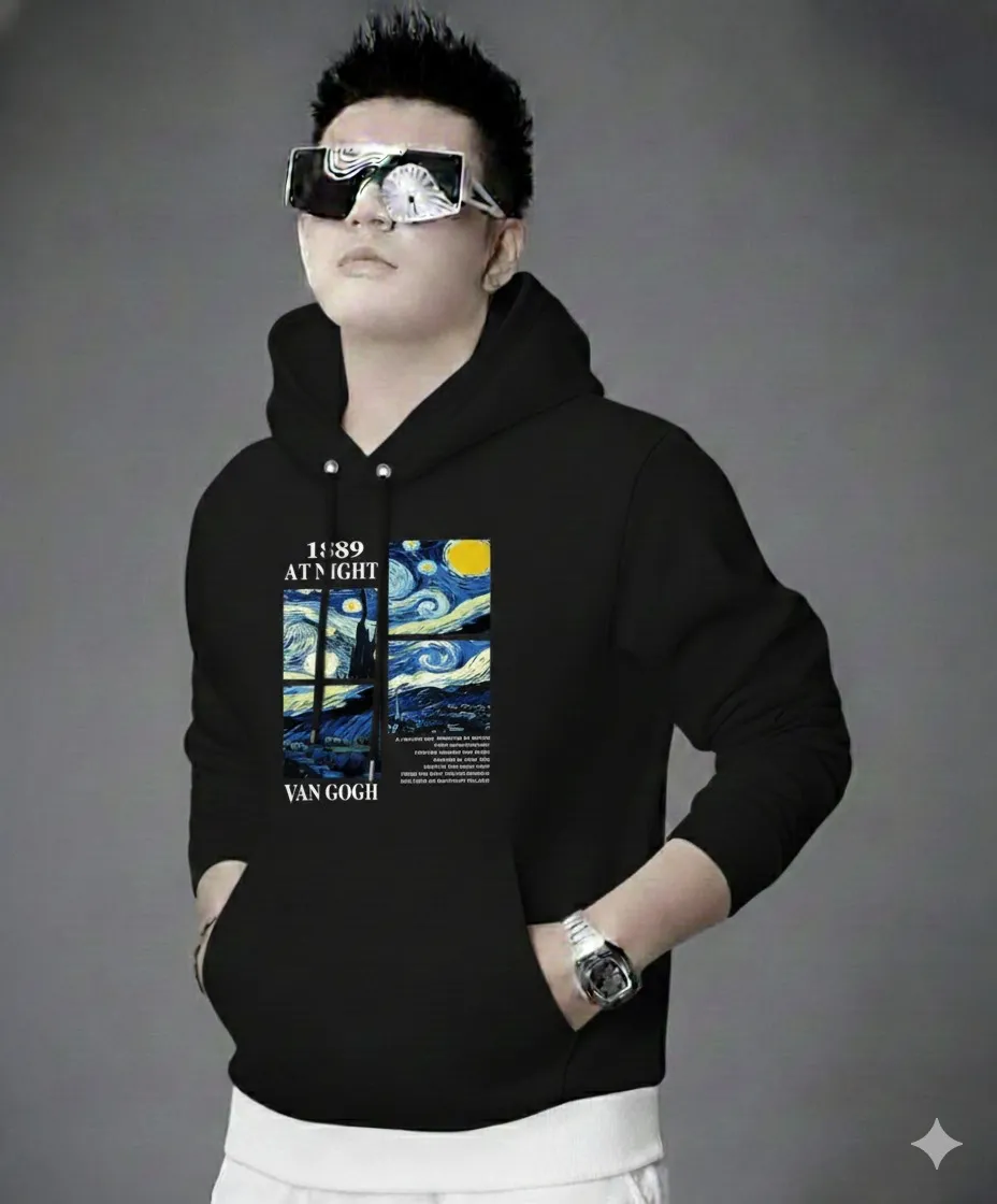 Drop Shoulder Hoodie for Men and Women