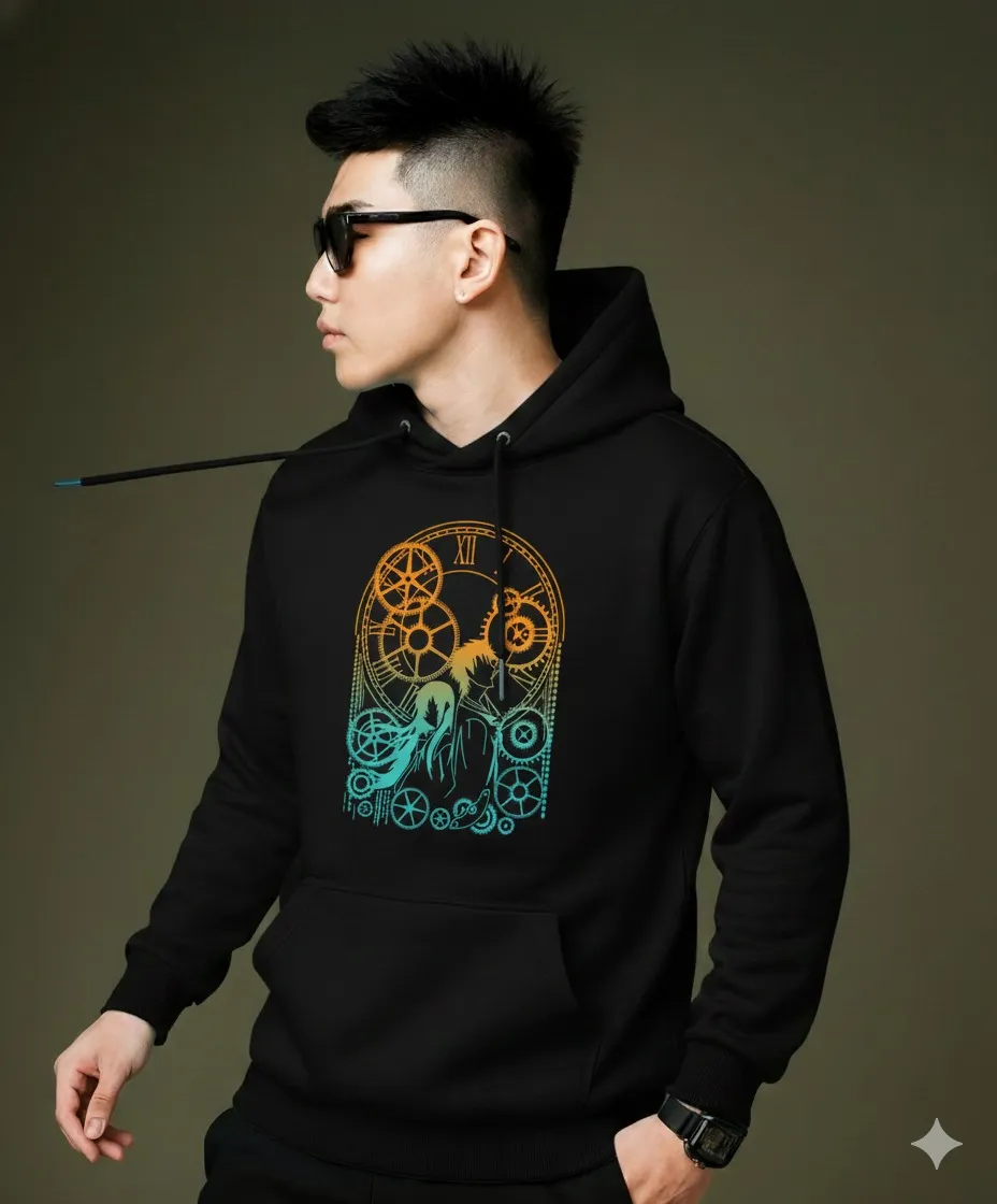 Drop Shoulder Hoodie for Men and Women