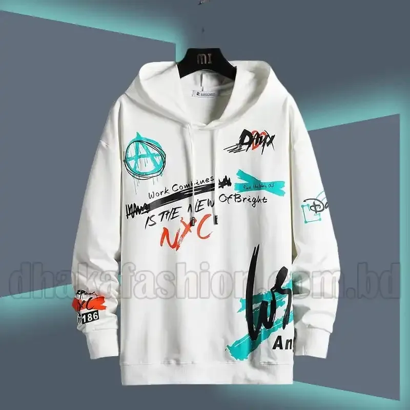 Drop Shoulder Hoodie for Men and Women