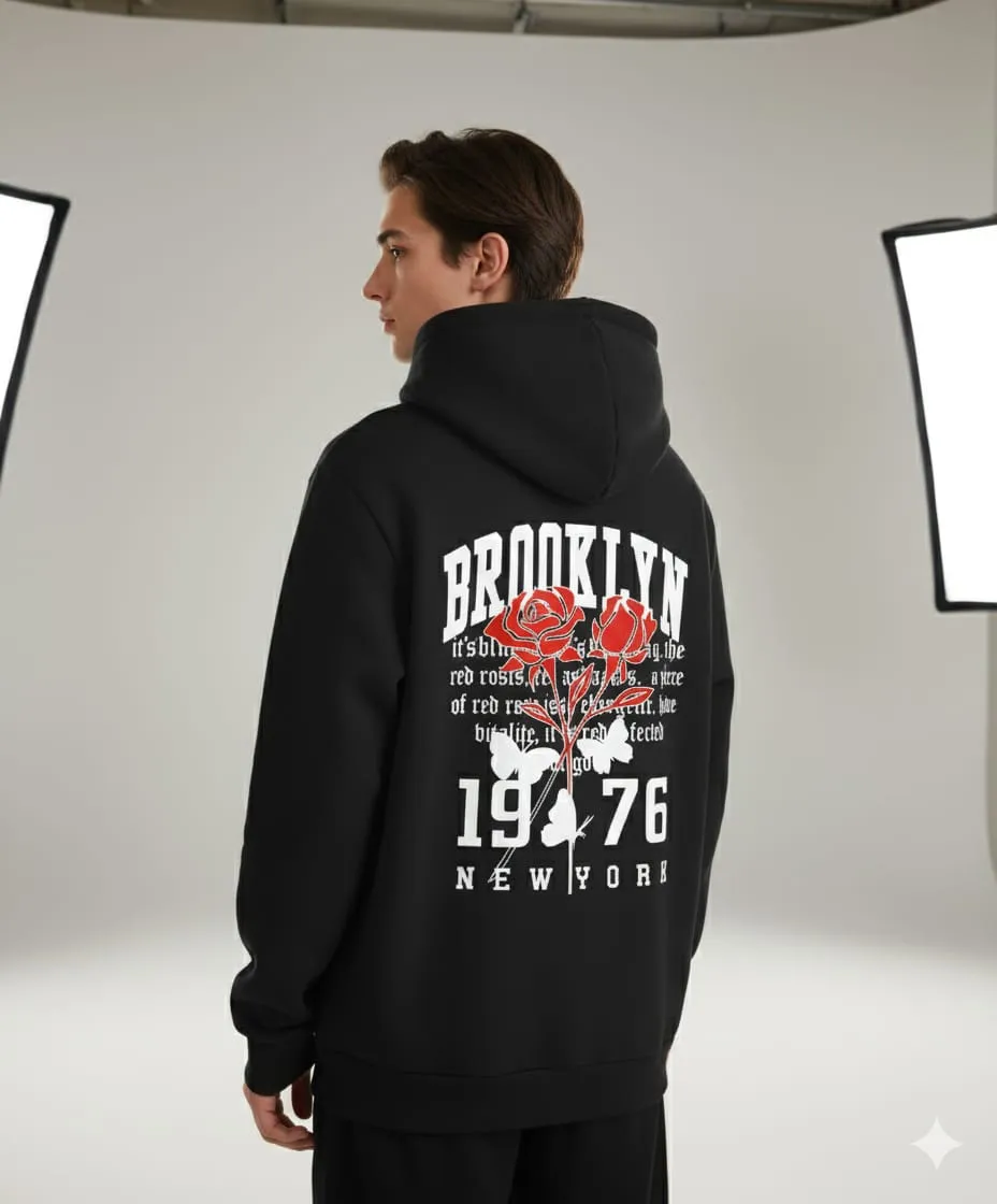 Drop Shoulder Hoodie for Men and Women