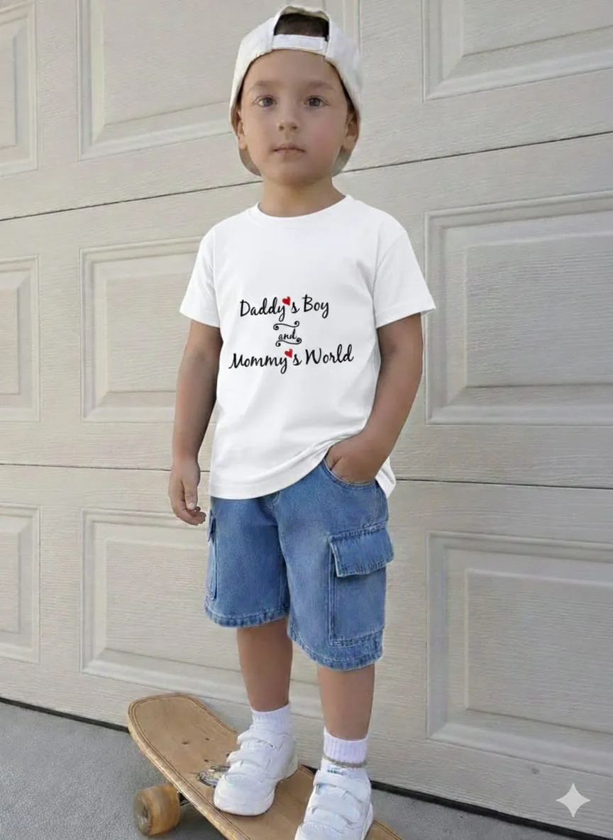aby TShirt and Denim Pant Set
