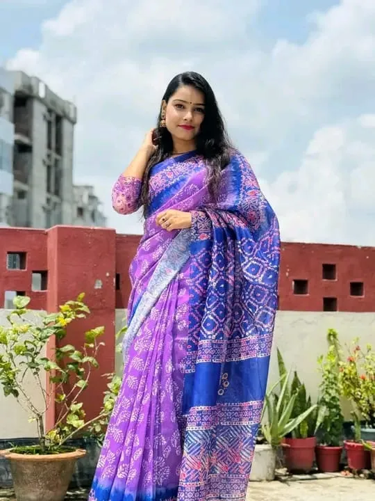 Chanderi silk sharee
