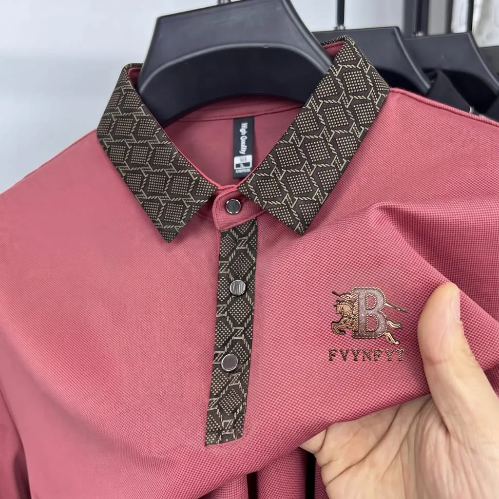 Premium Polo Shirt with China Sticker