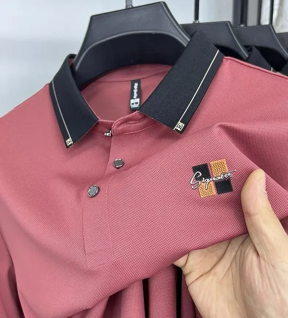 Premium Polo Shirt with China Sticker