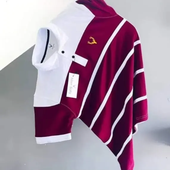 Premium Polo Shirt with China Sticker