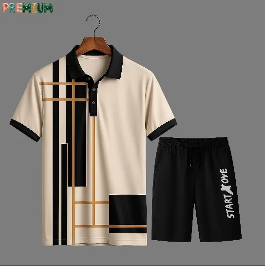 Polo Shirt and Half Pant Combo