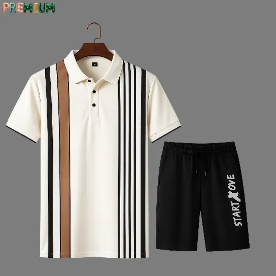 Polo Shirt and Half Pant Combo