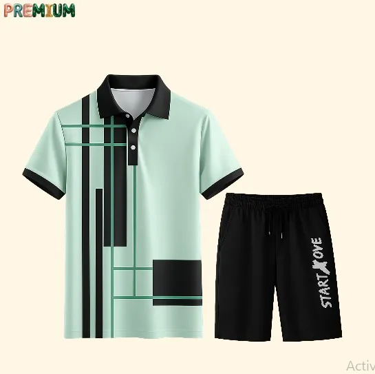 Polo Shirt and Half Pant Combo