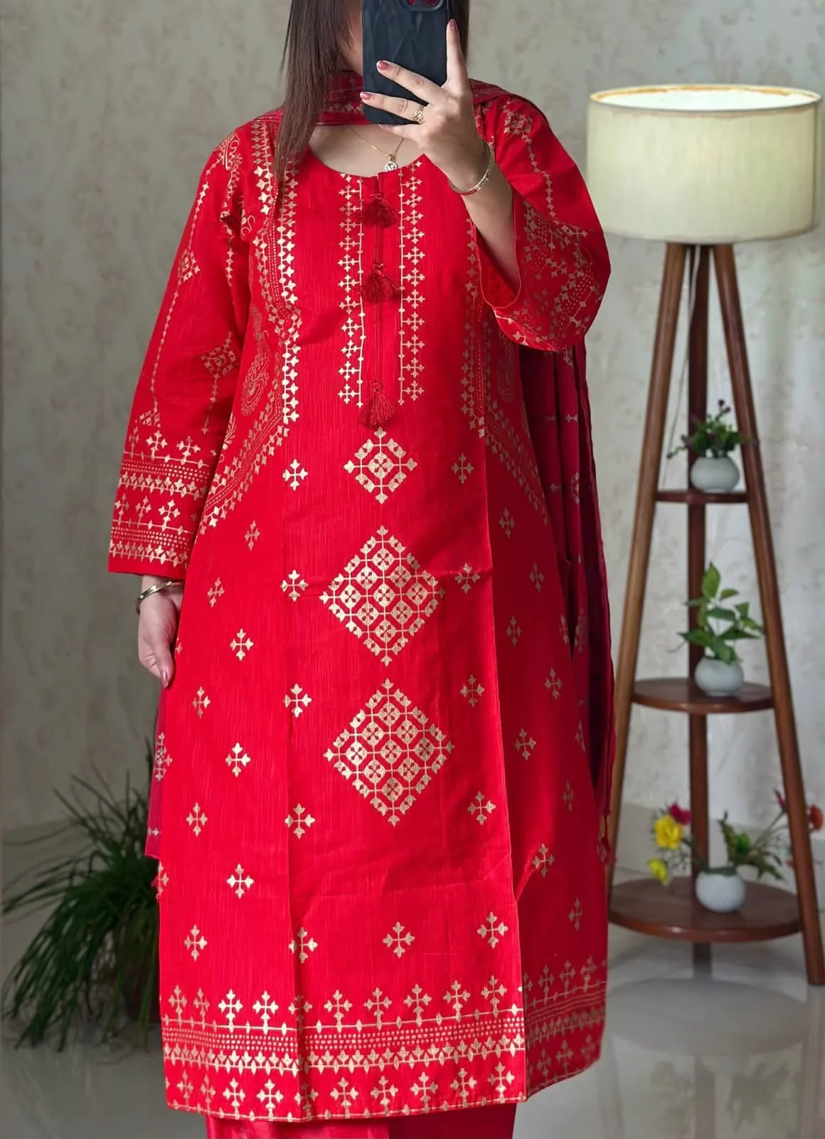 Arong Cotton Three Piece