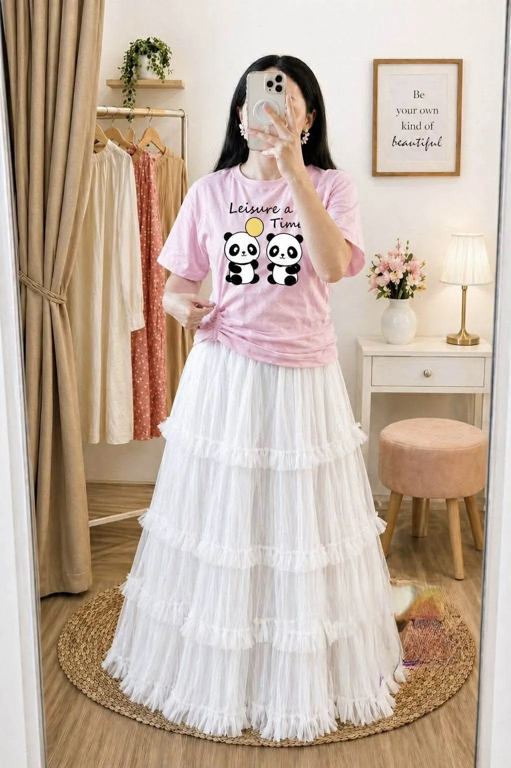 Tshirt and Skirt Set